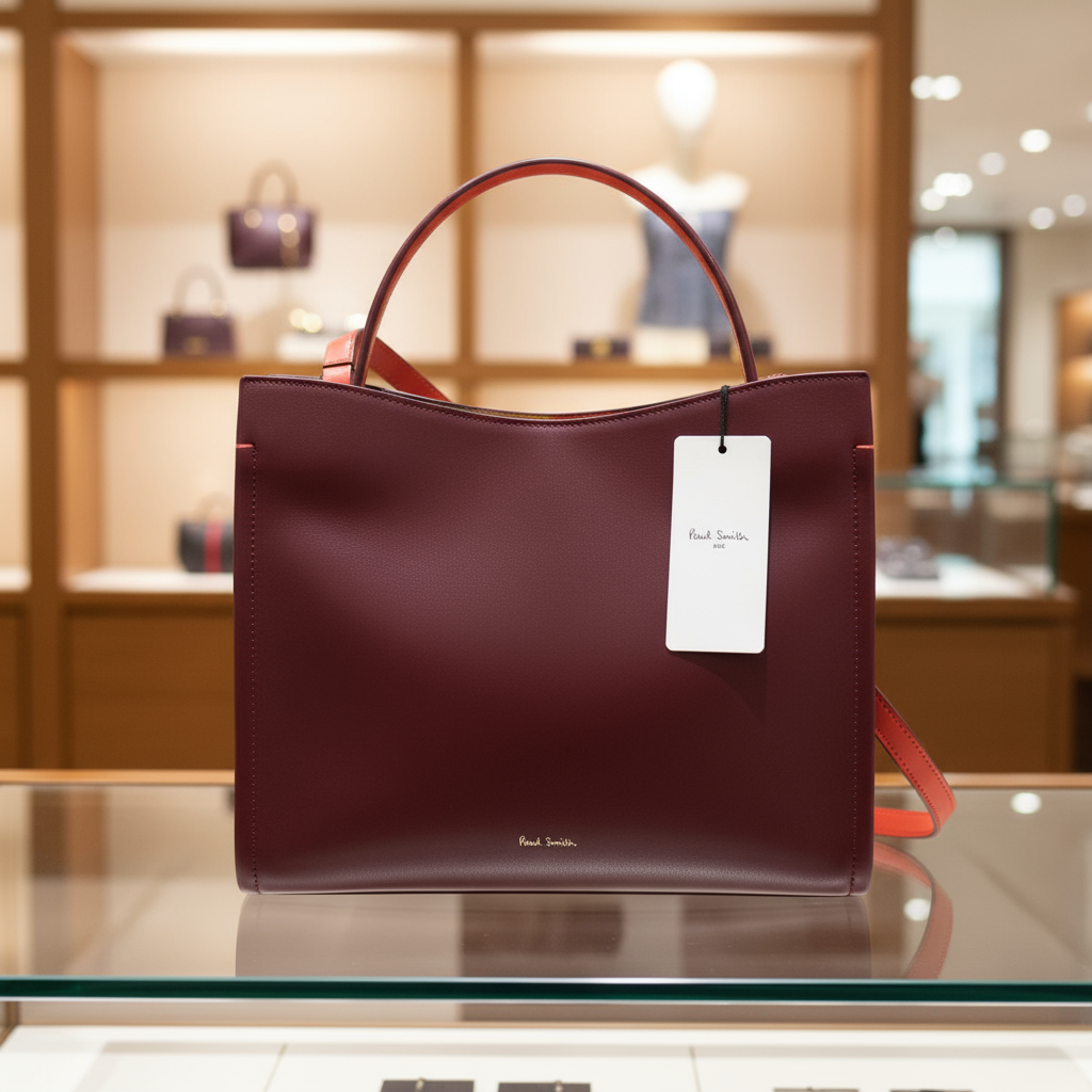 Paul Smith       Barkande Leather 100% Authentic ✨ Excellent Pre-Owned Condition ~ 26% off  MSRP