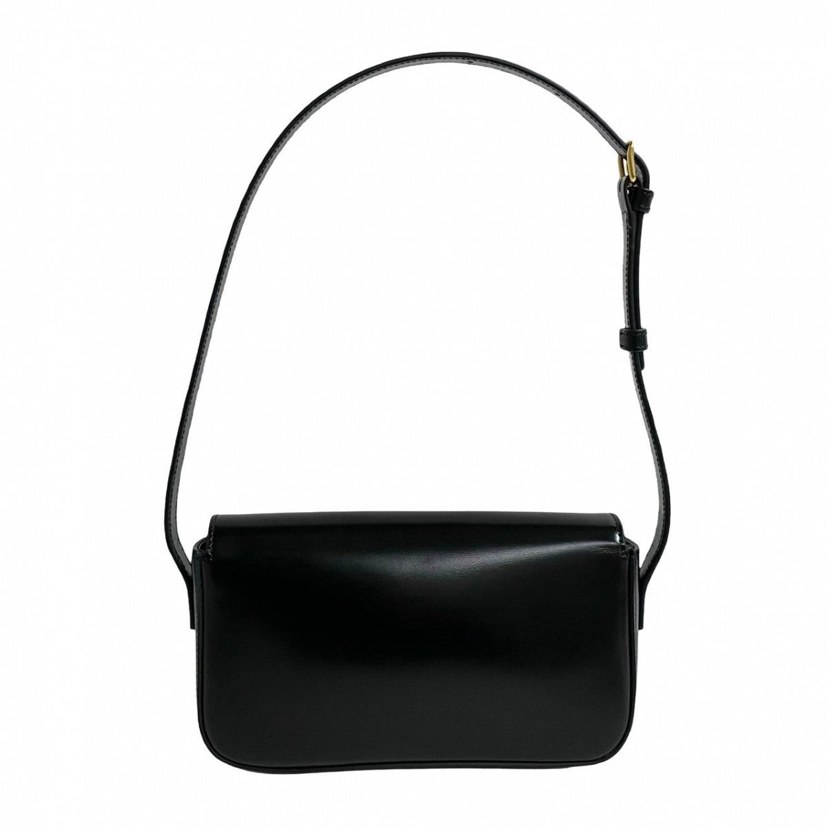 CELINE Triomphe Claude black Leather