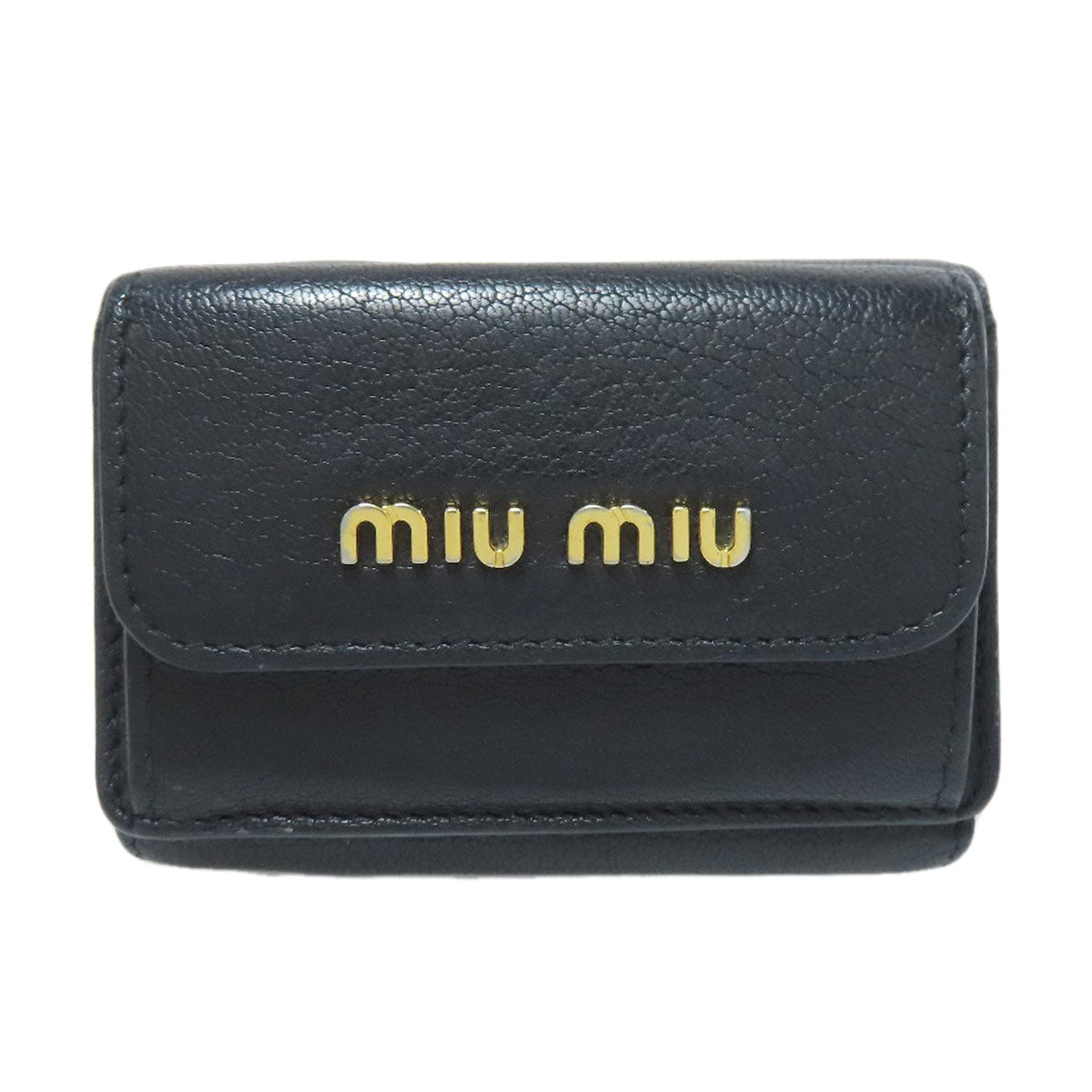 MIU MIU Black Bifold Wallet