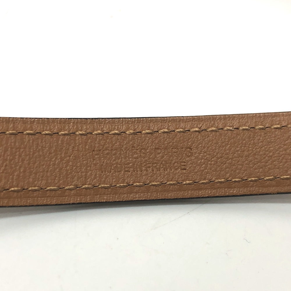 HERMÈS – “Pop H” Belt 15 Epsom Leather Brown Size 80 Introduced 2010 Inspired by Philippe Mouquet –