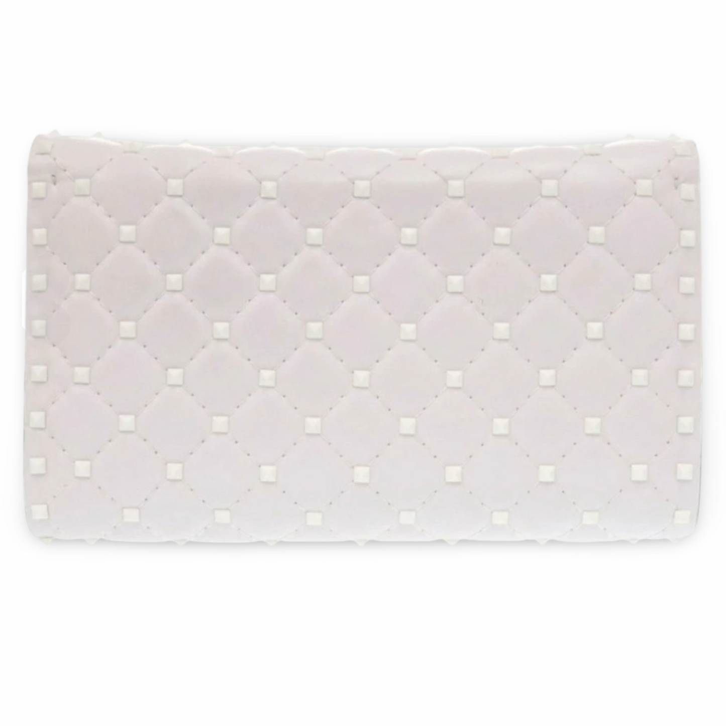 Valentino Garavani Rockstud Leather Shoulder Bag White – Like New | L’LUXE Authentic’s