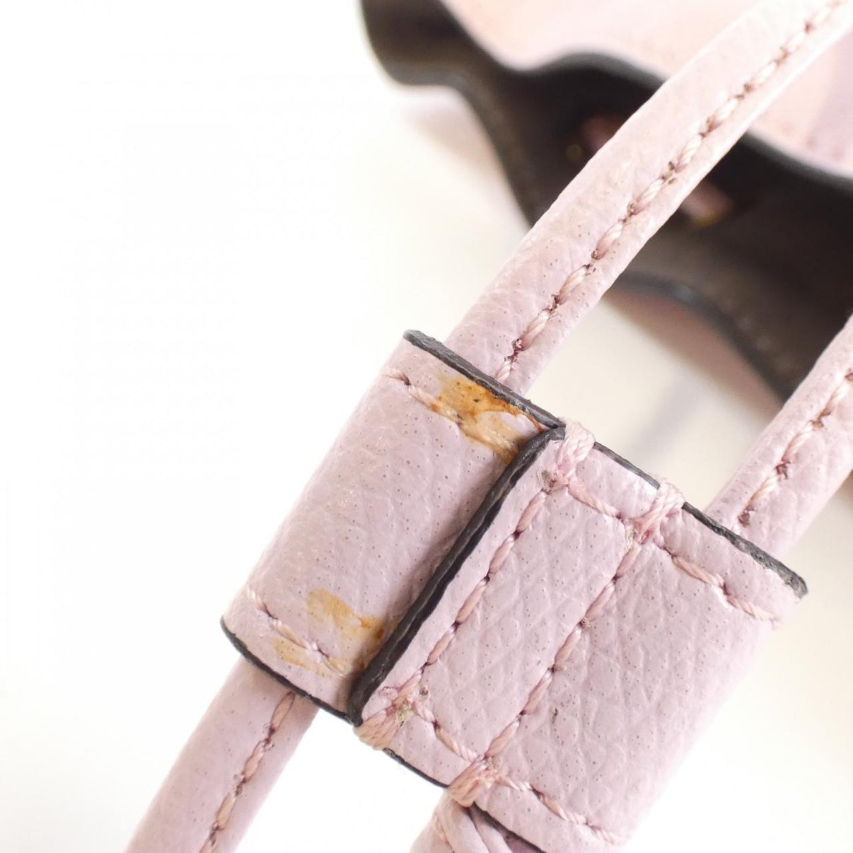 Fendi Mini Mon Tresor Calf Leather Bucket Bag Previously Owned Authentic