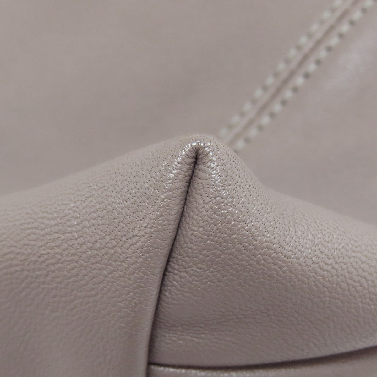 Longchamp Classic Leather Logo Line Leather Gray –