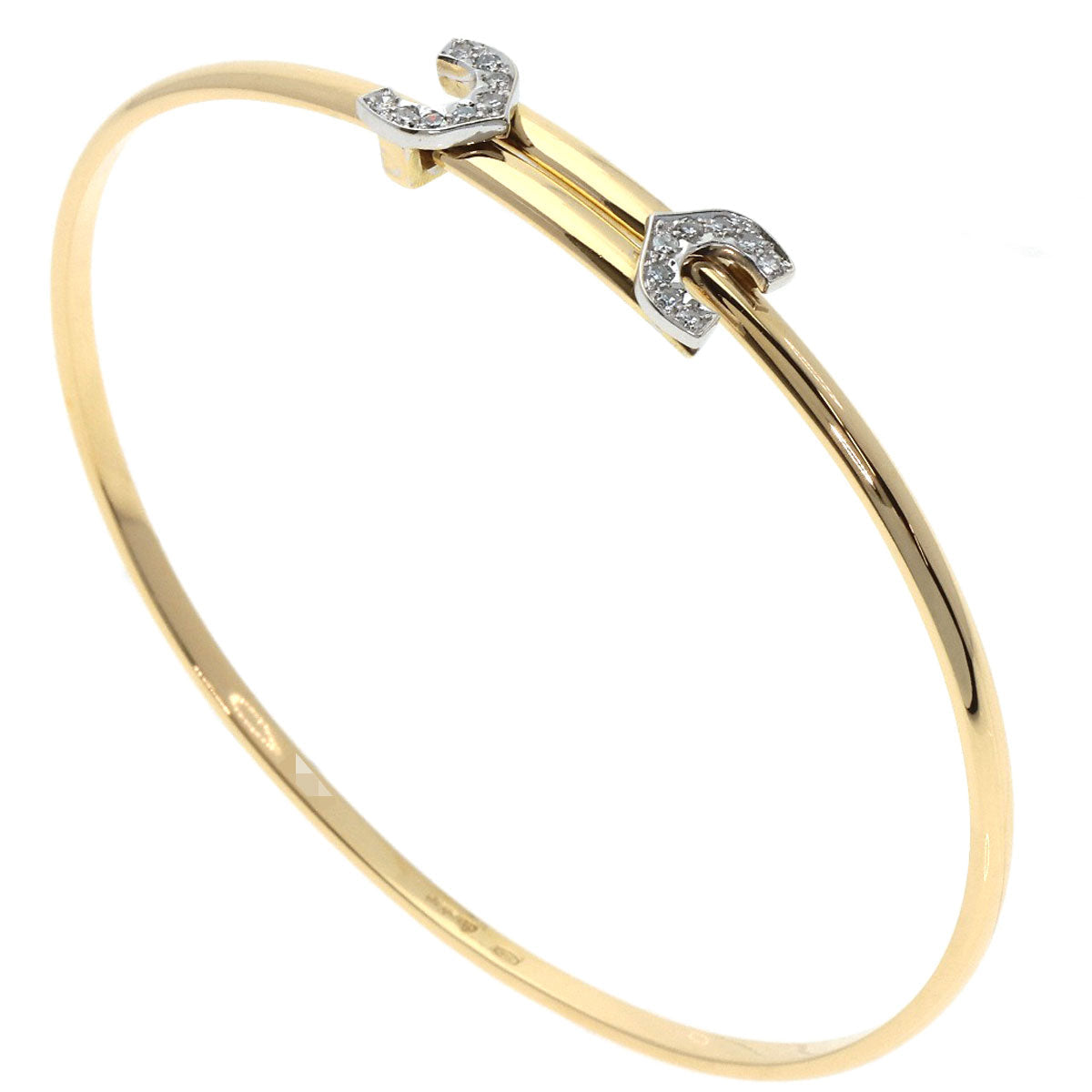 Cartier Bracelet – Vintage 2C Diamond – 18K Yellow Gold