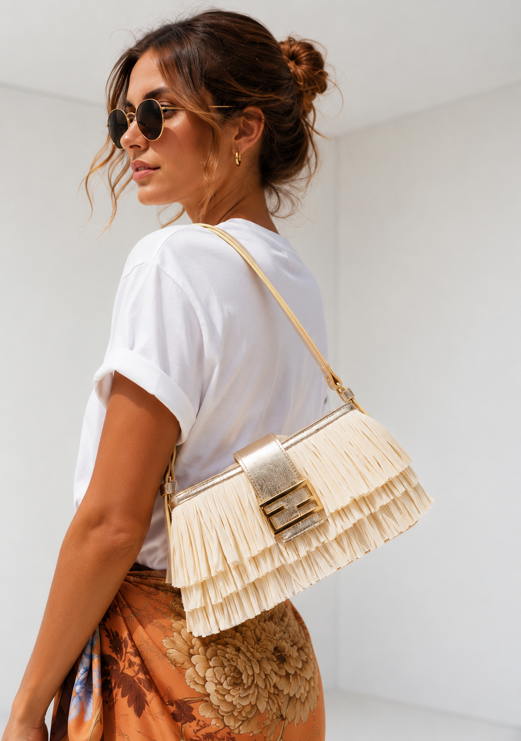 The Coastal Edit Fringe Shoulder Bag – L’LUXE Inspired Collection