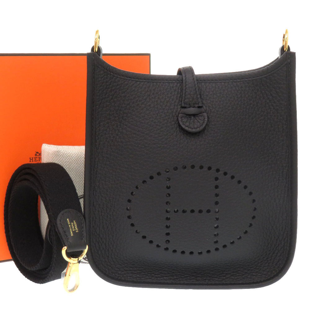 HERMÈS Evelyne TPM Amazone – Taurillon Clémence Black Jean-Paul Gaultier Era 2024 (W Stamp)