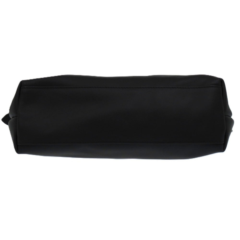 Longchamp – Le Pliage Extra Shoulder Bag – Black Leather –