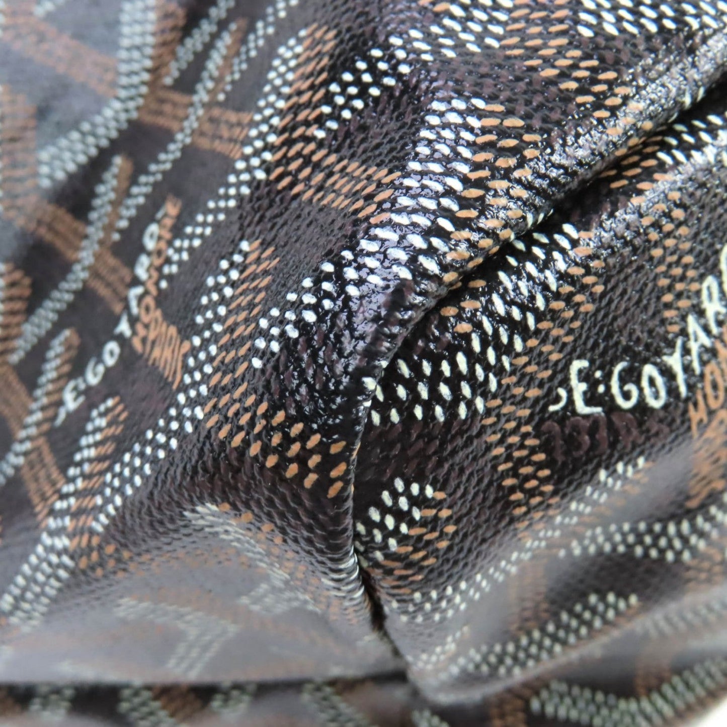 GOYARD – Saint Louis PM Tote – Brown Goyardine – Edmond Goyard –