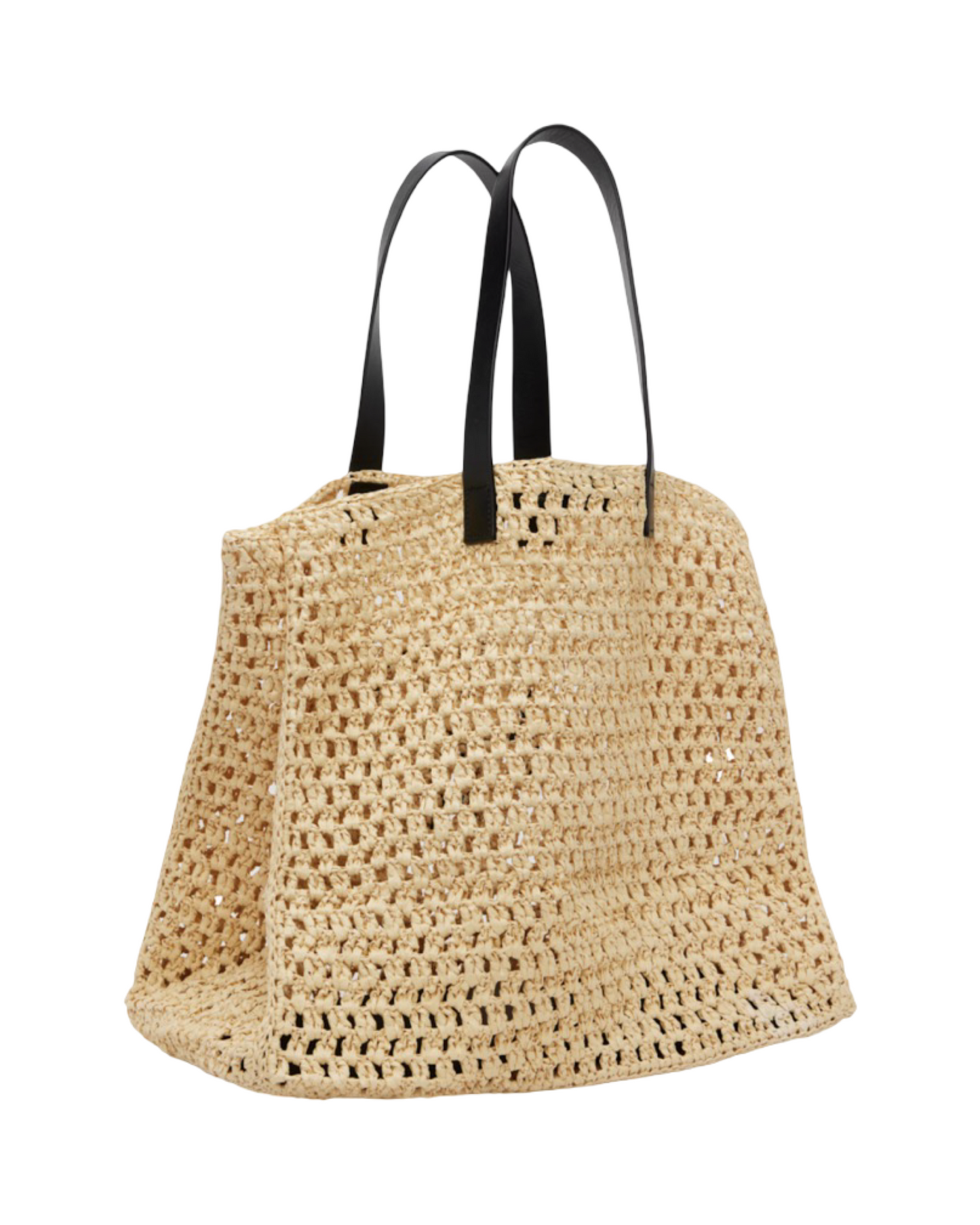 ANINE BING
Beige & Black Large Rio Previously Owned Tote