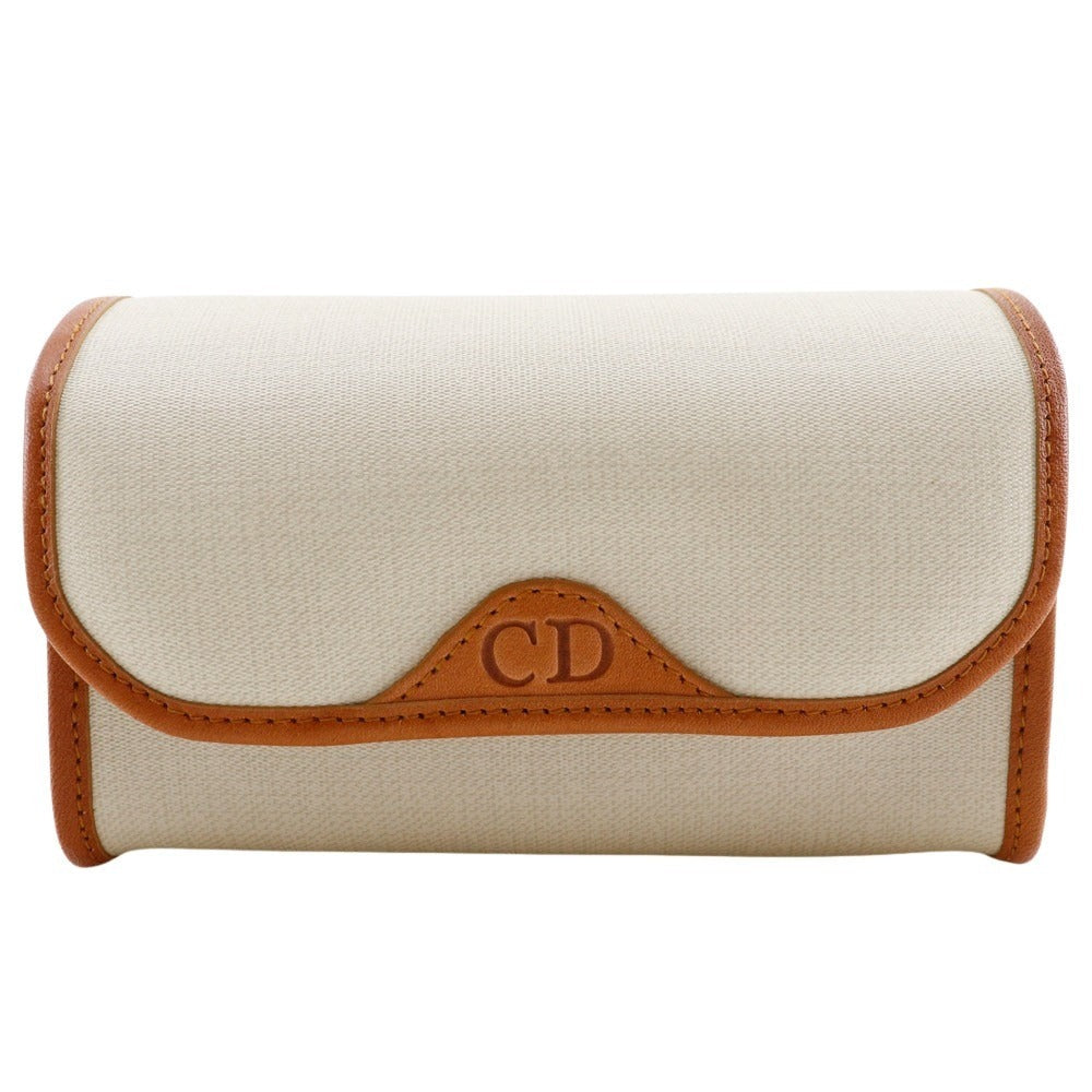 CHRISTIAN DIOR – CD Logo Novelty Pouch – 100% Authentic ✨ Very Good Pre-Owned Condition         ~ 26% off MSRP