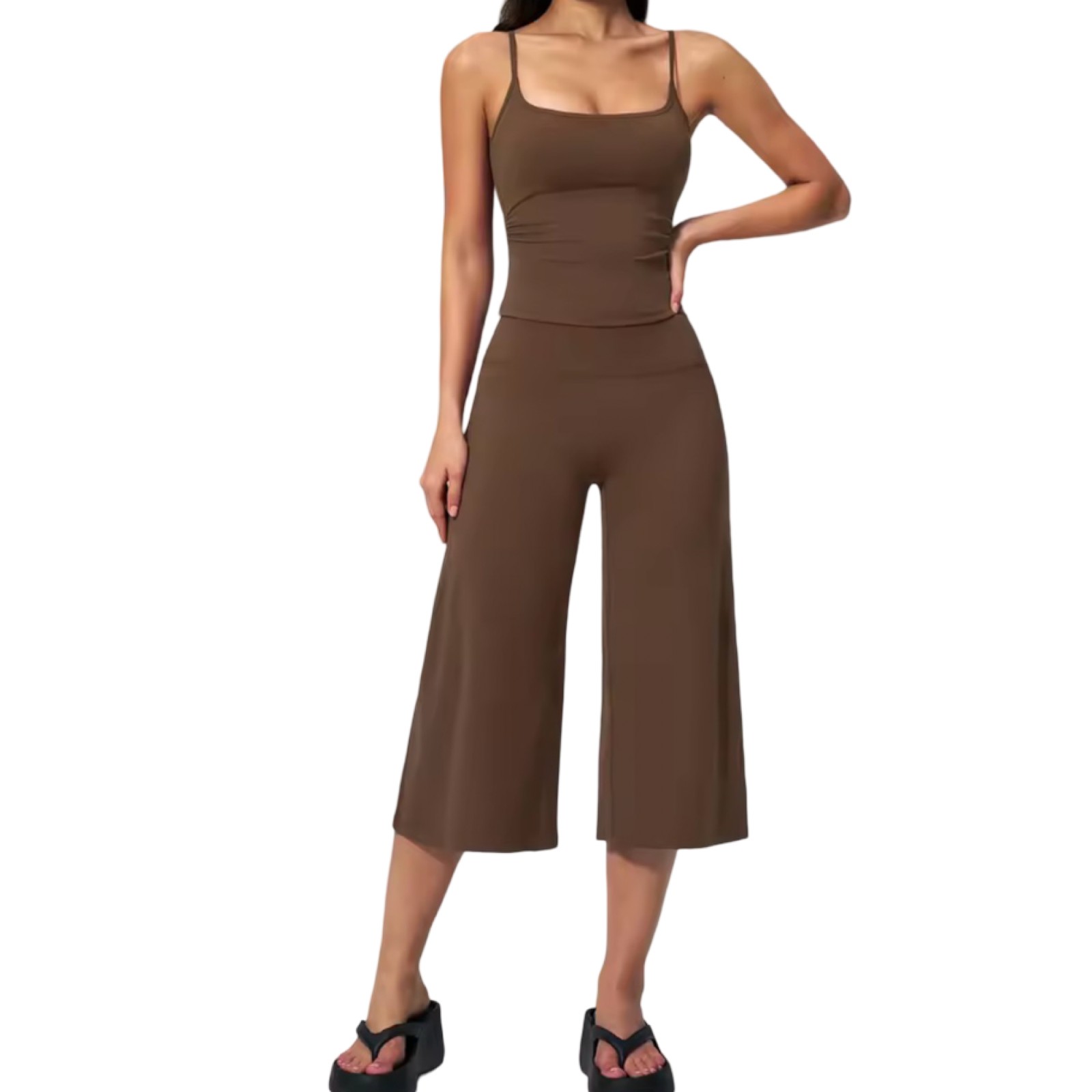 Yoga Cami & Capri Pants matching Co-Ord Activewear