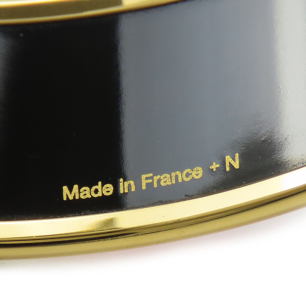 HERMÈS GM Bangle Orange Cloisonné enamel on metal