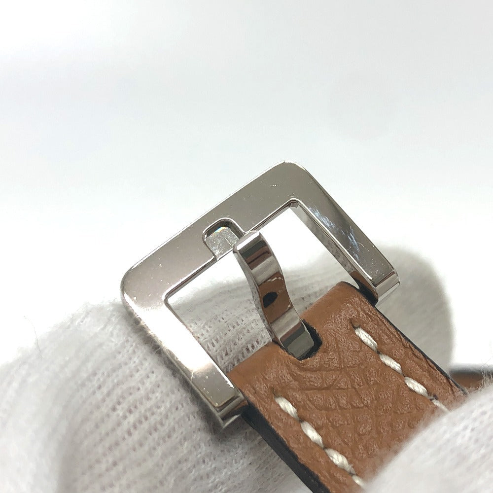 HERMÈS – “Pop H” Belt 15 Epsom Leather Brown Size 80 Introduced 2010 Inspired by Philippe Mouquet –