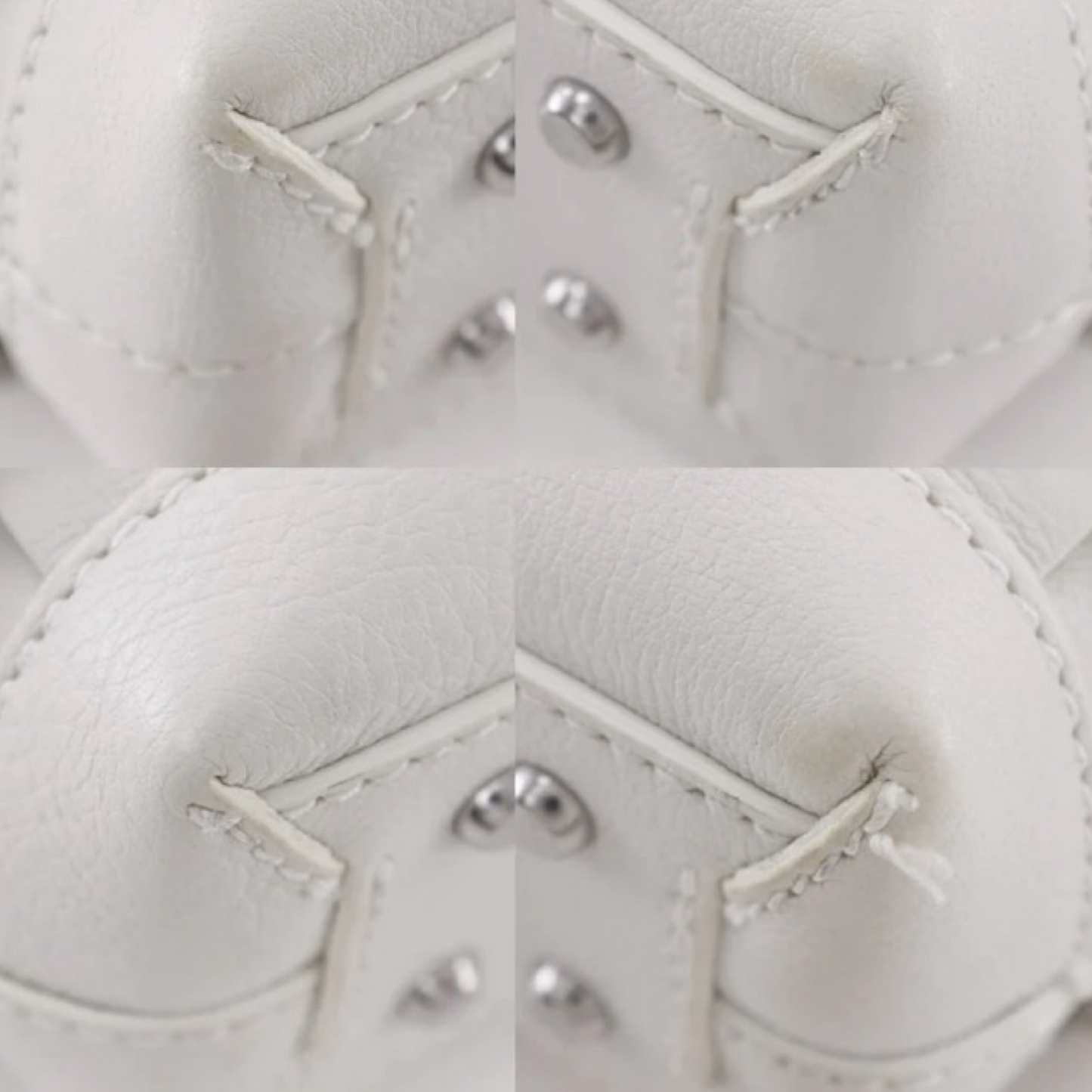 Bottega Veneta Arco Tool Bag Off-White Calfskin Leather –Previously Owned