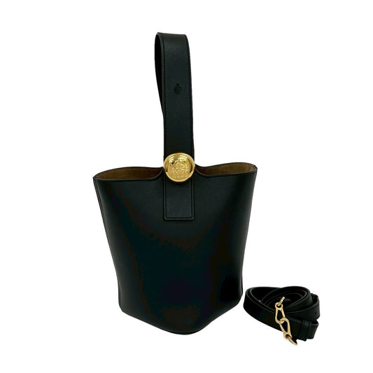 LOEWE – Pebble Bucket Mini – Anagram Logo Metal – Jonathan Anderson –