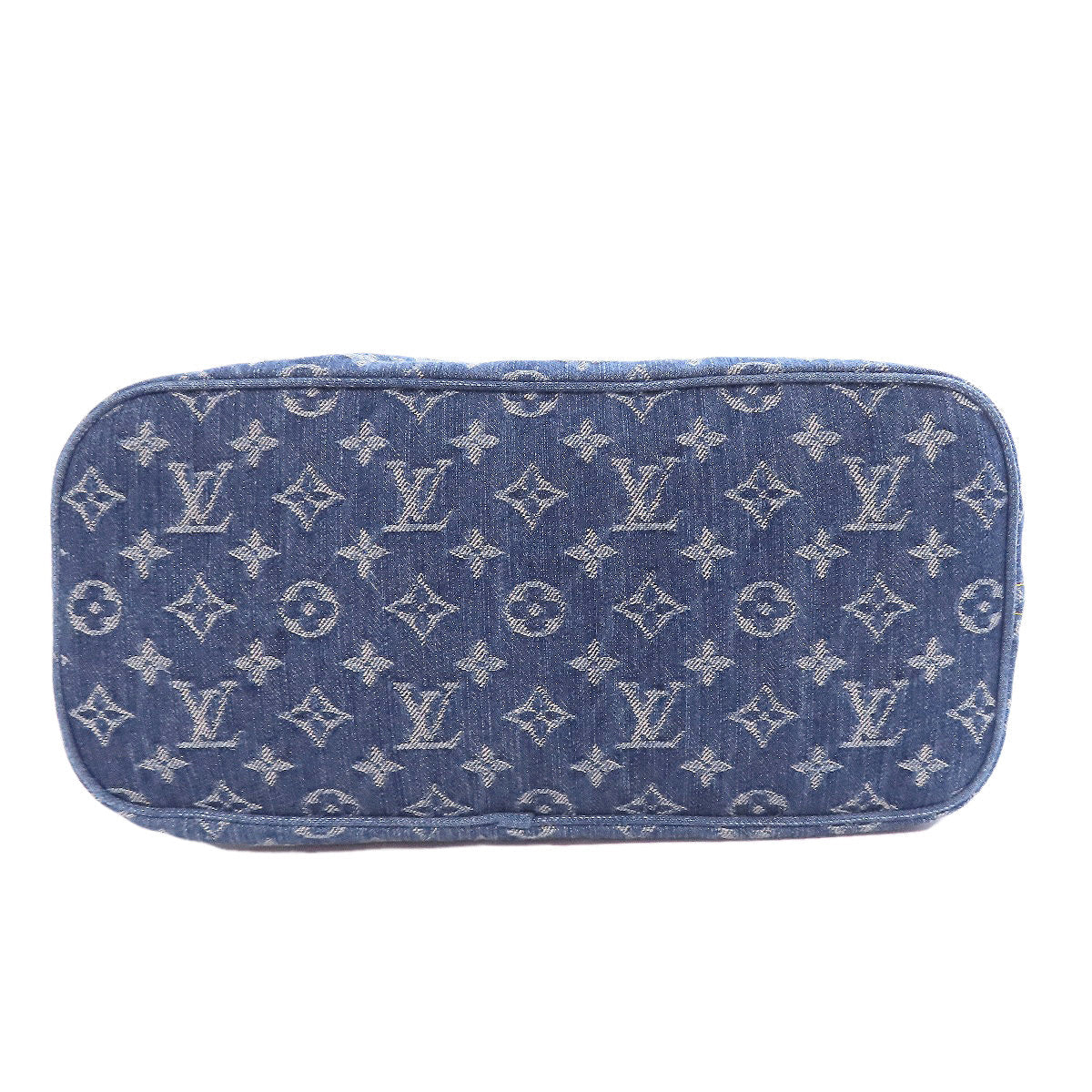 LOUIS VUITTON – Monogram Denim Blue Neverfull MM / Resort 2025