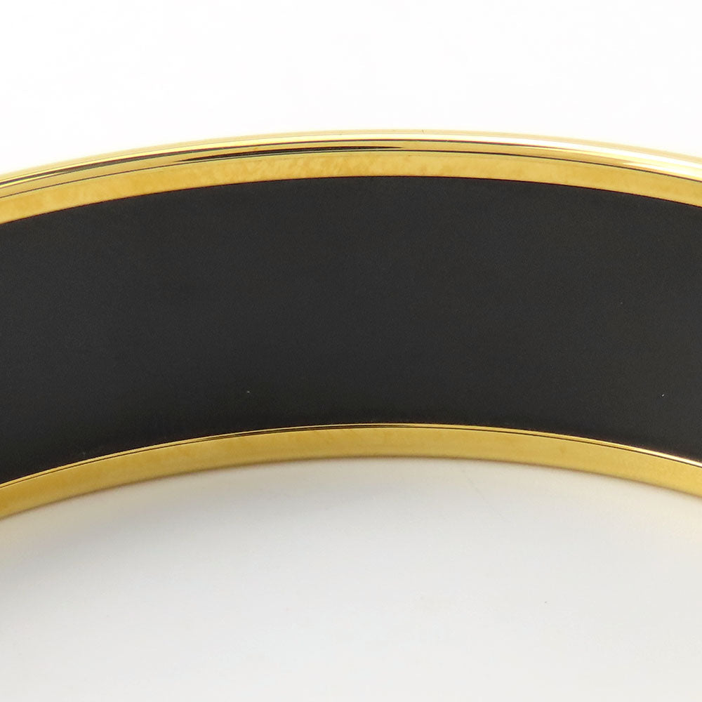 HERMÈS GM Bangle Orange Cloisonné enamel on metal