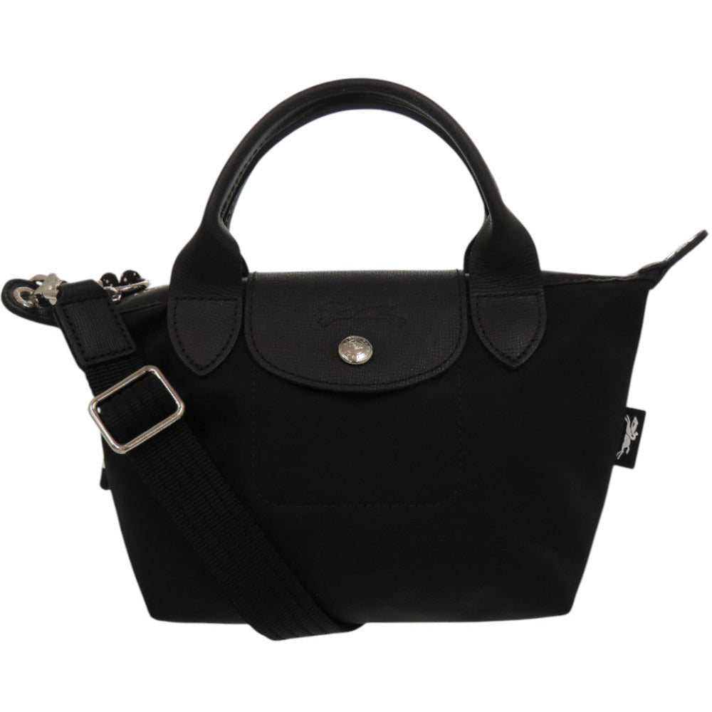 LONGCHAMP – Le Pliage Energy XS Handbag – Nylon Black
