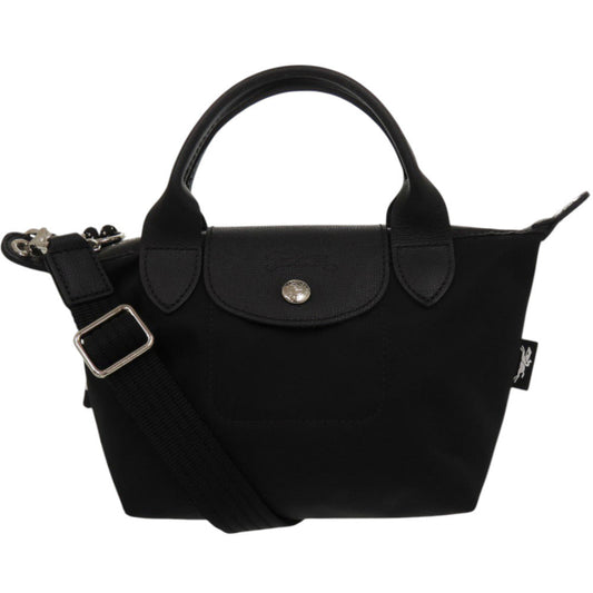 LONGCHAMP – Le Pliage Energy XS Handbag – Nylon Black
