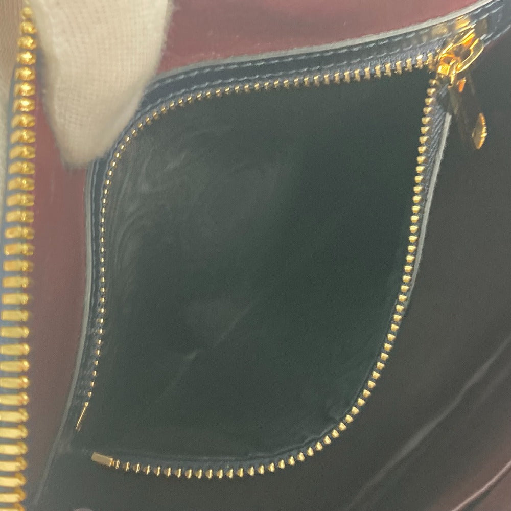 GUCCI Handbag – Horsebit 1955 Small Top Handle – Beige × Dark Navy Canvas &amp; Leather – 100% Authentic Previously Owned Pristine / Near-New Condition