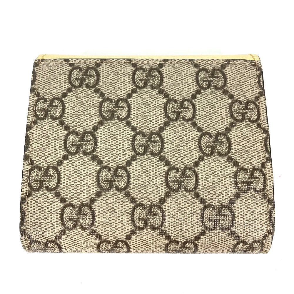GUCCI Folded Wallet – GG Marmont Compact Wallet – Gold Leather – 100% Authentic Previously Owned Excellent Condition
