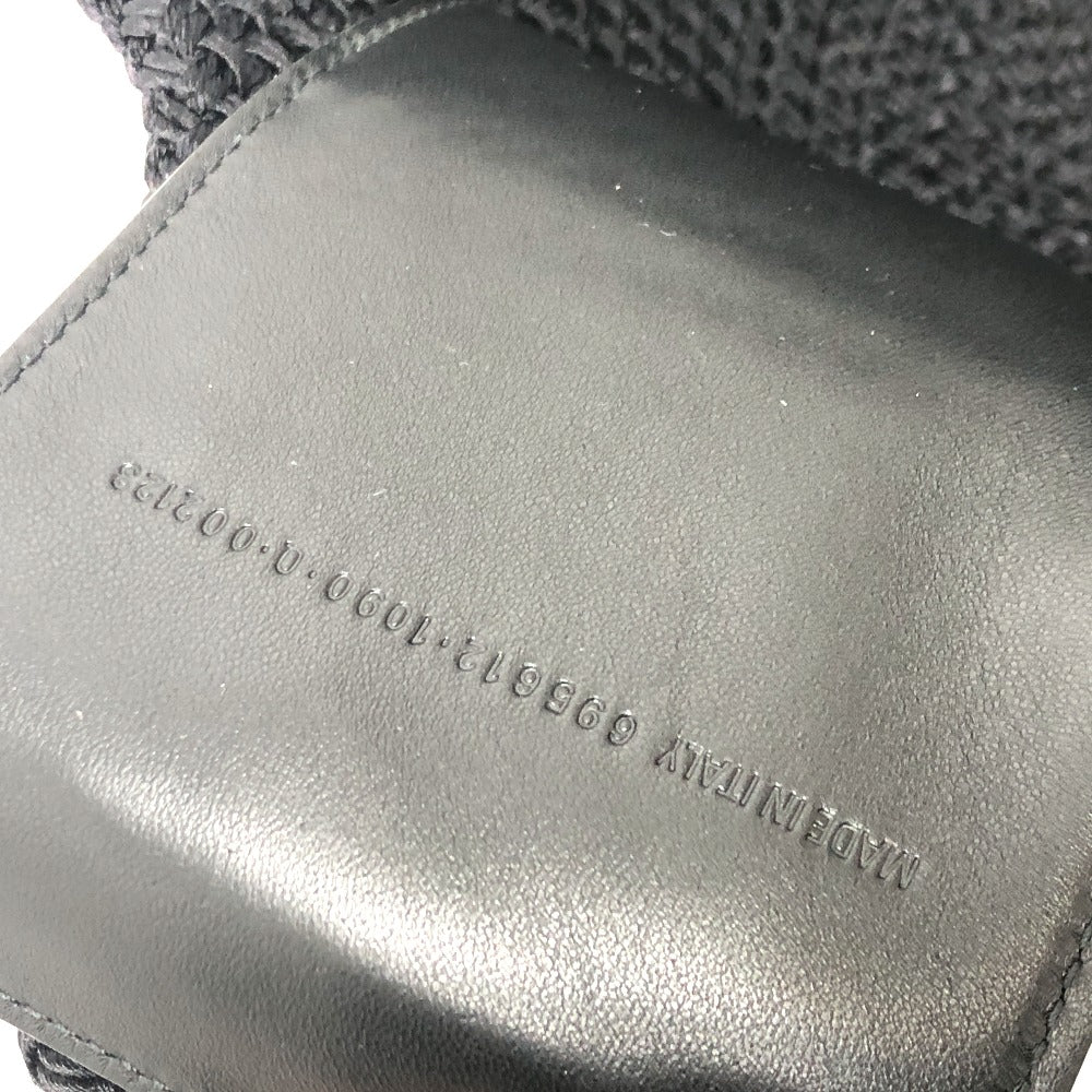 Balenciaga Ibiza Small Basket in Black Nylon & Lambskin –