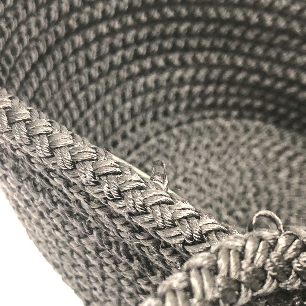 Balenciaga Ibiza Small Basket in Black Nylon & Lambskin –