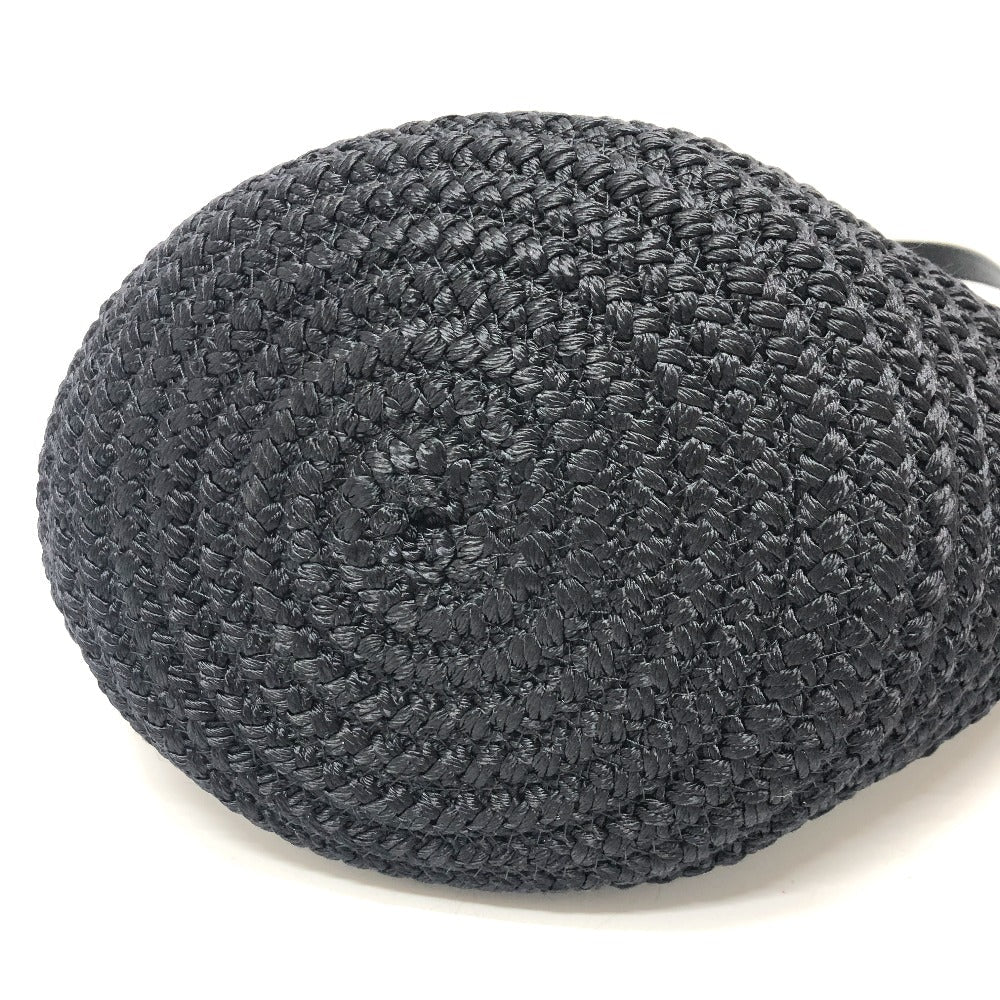 Balenciaga Ibiza Small Basket in Black Nylon & Lambskin –