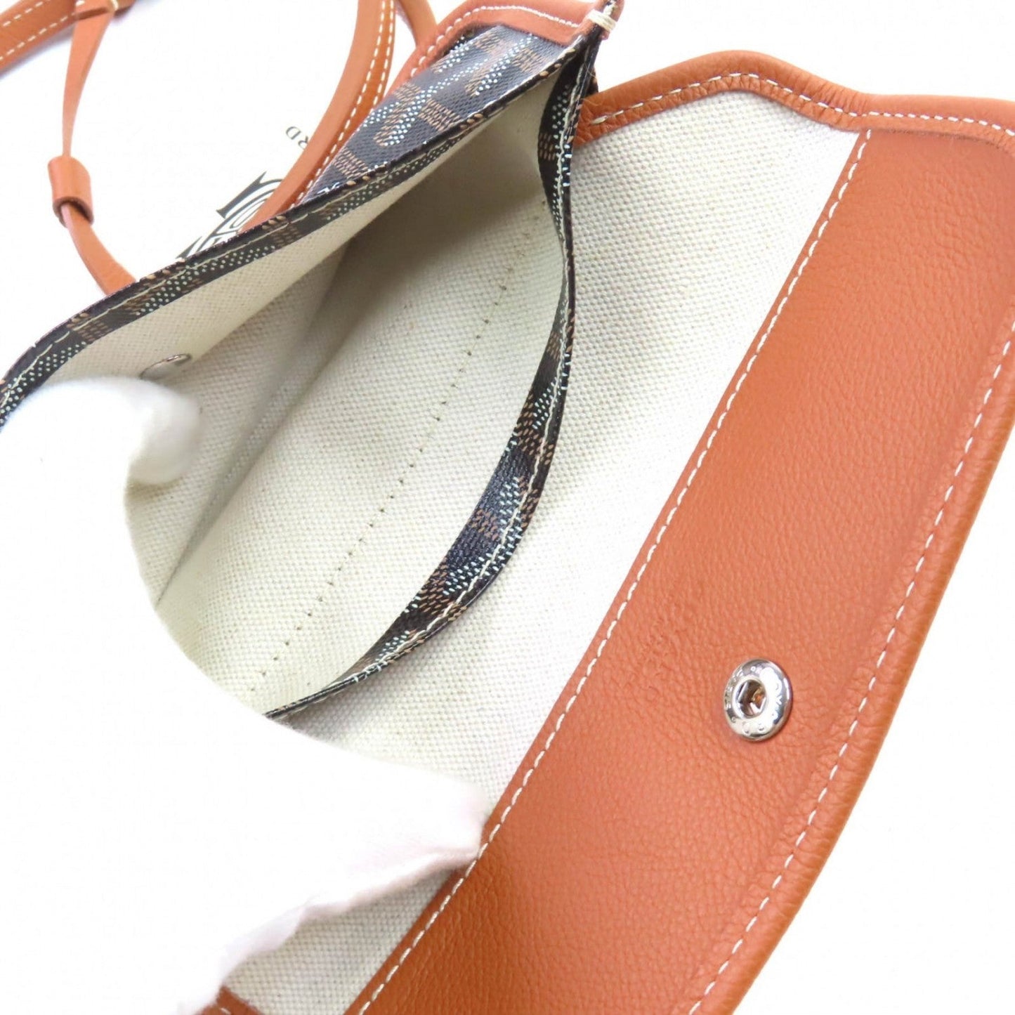 GOYARD – Saint Louis PM Tote – Brown Goyardine – Edmond Goyard –