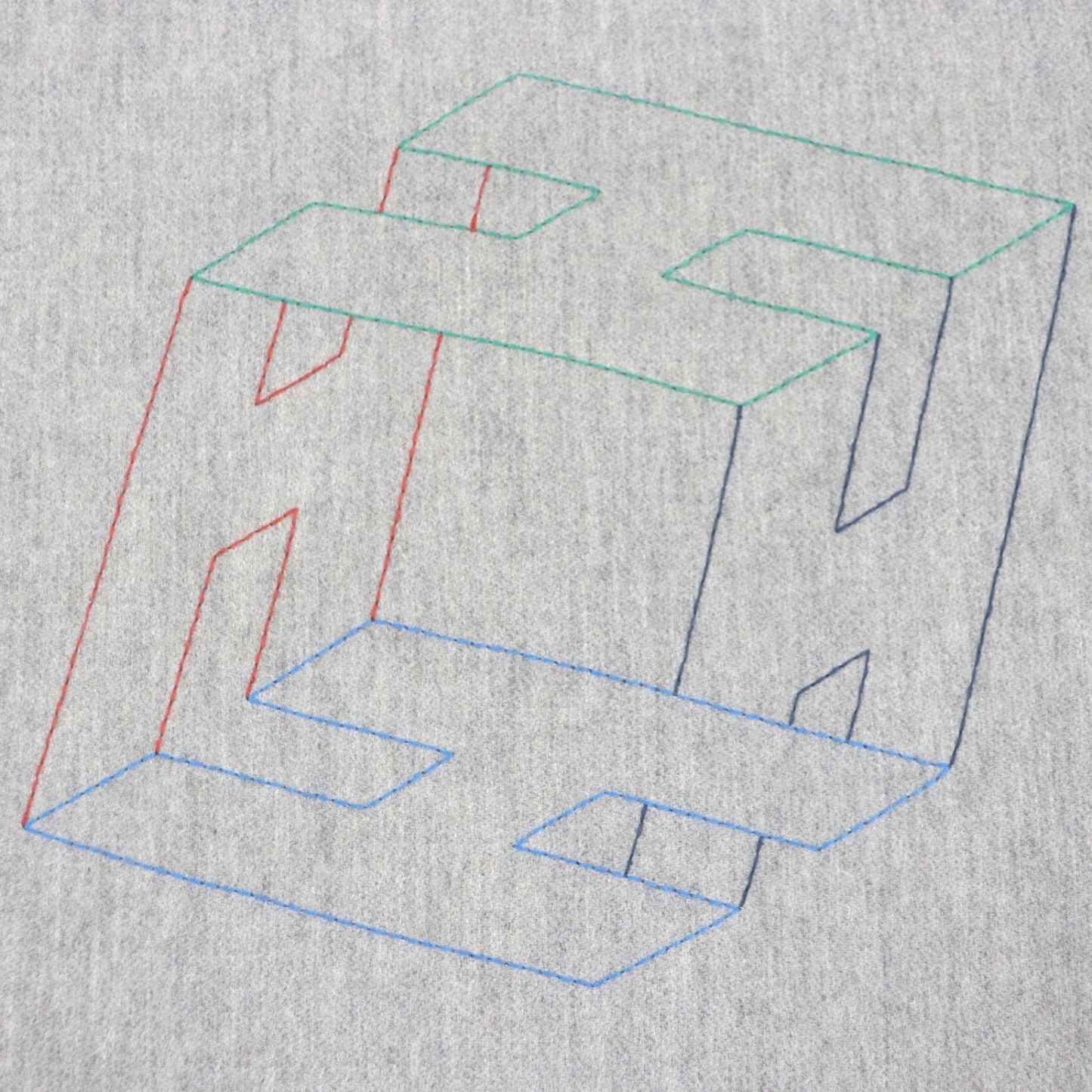 HERMÈS – H Perpetual Scarf – 100% Cashmere Gray – 100% Authentic ✨Pre-Owned Unused / Pristine Condition ~28% Off MSRP