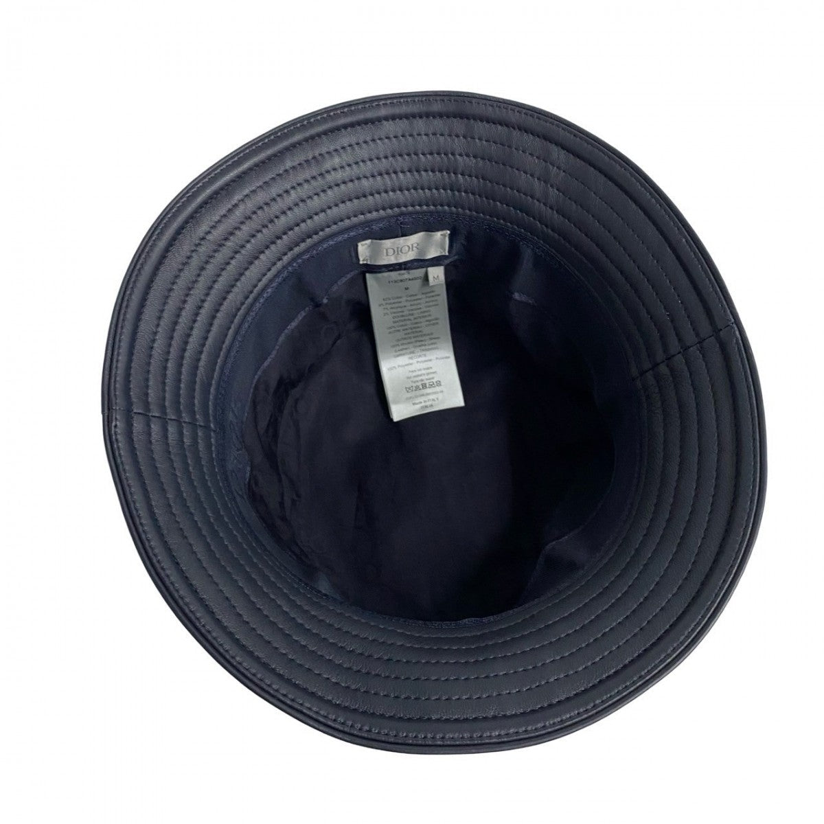 Dior Trotter Pattern Hat in Navy 100% Authentic ✨ Very Good Pre-Owned                    Condition ~ 26% off MSRP