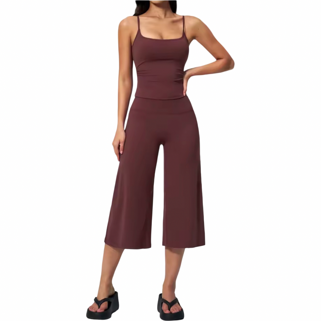 Yoga Cami & Capri Pants matching Co-Ord Activewear