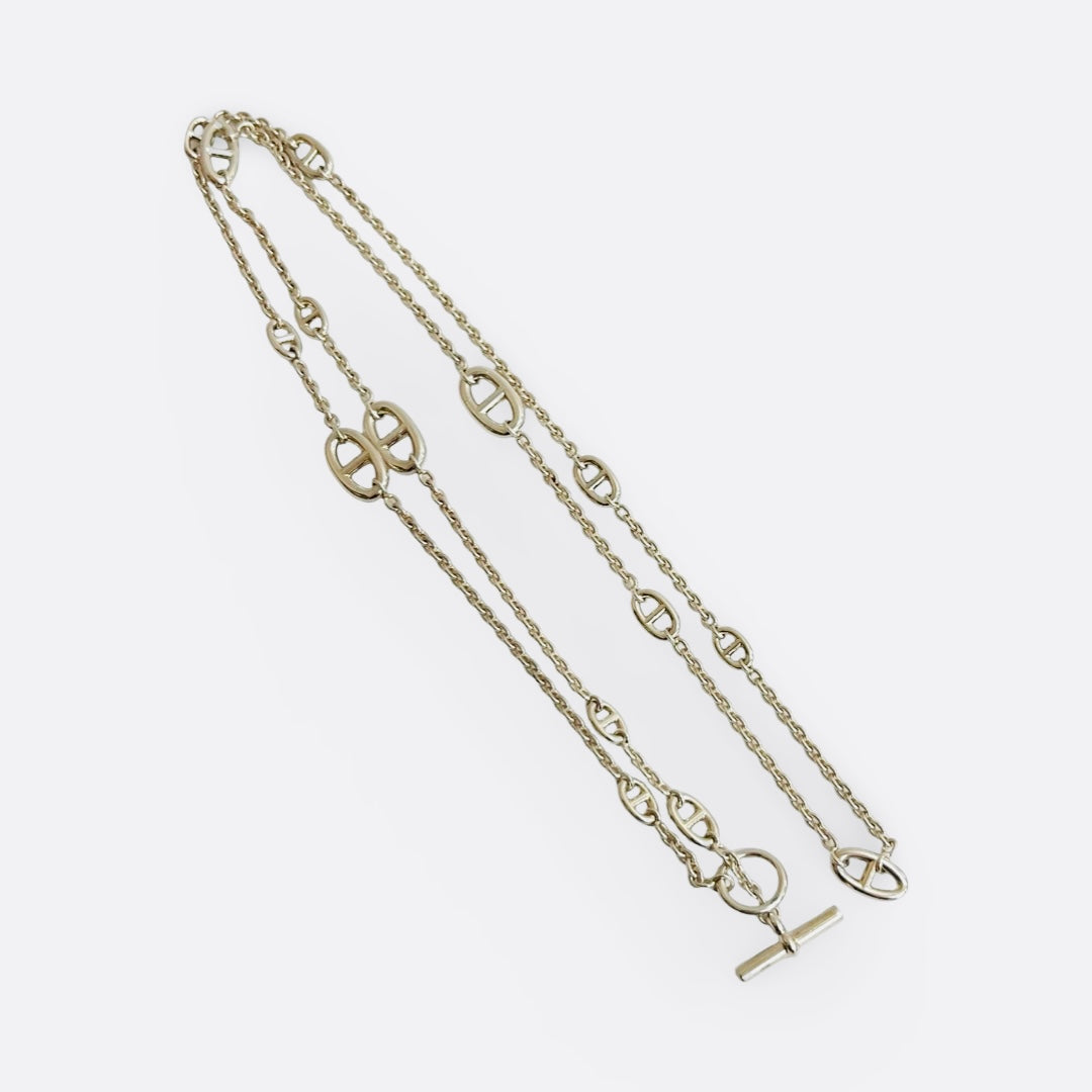 HERMÈS Farandole Long Necklace Silver925 (Sterling Silver
