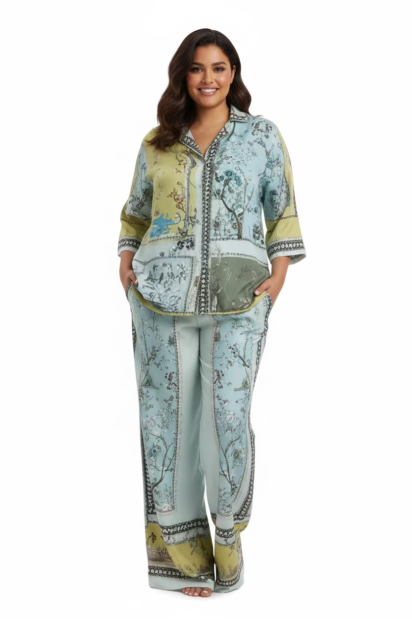 Effortless Multicolor Print Co-Ord XL Set *  Last Chance *