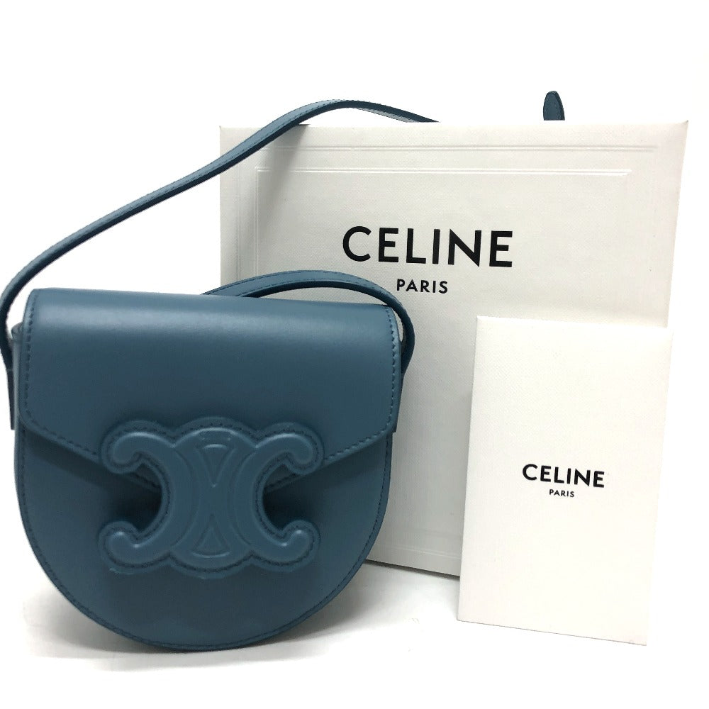 CELINE Triomphe Mini Buza by Hedi Slimane 2023 100%Authentic Pre-Owned✨ Like New