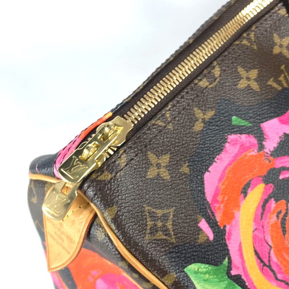 LOUIS VUITTON Keepall 50 Boston Duffel Bag – Limited Edition Monogram Rose by Stephen Sprouse