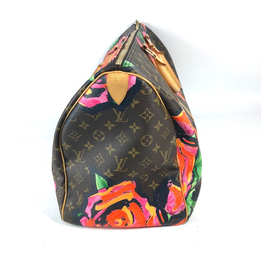 LOUIS VUITTON Keepall 50 Boston Duffel Bag – Limited Edition Monogram Rose by Stephen Sprouse