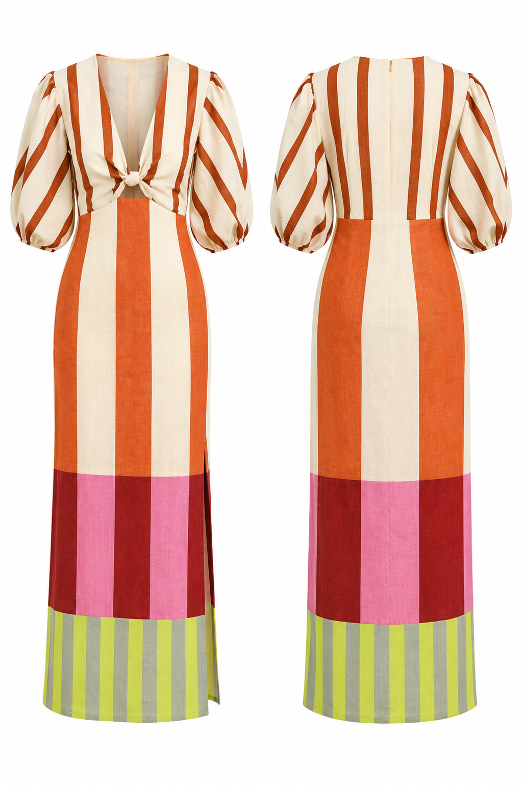 The Coastal Edit | Linen-Look Printed Resort Maxi Dresses | Sold Separately