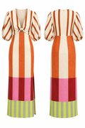 The Coastal Edit | Linen-Look Printed Resort Maxi Dresses | Sold Separately