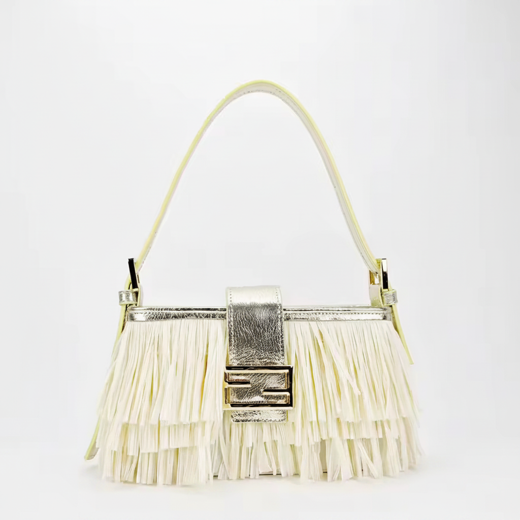 The Coastal Edit Fringe Shoulder Bag – L’LUXE Inspired Collection