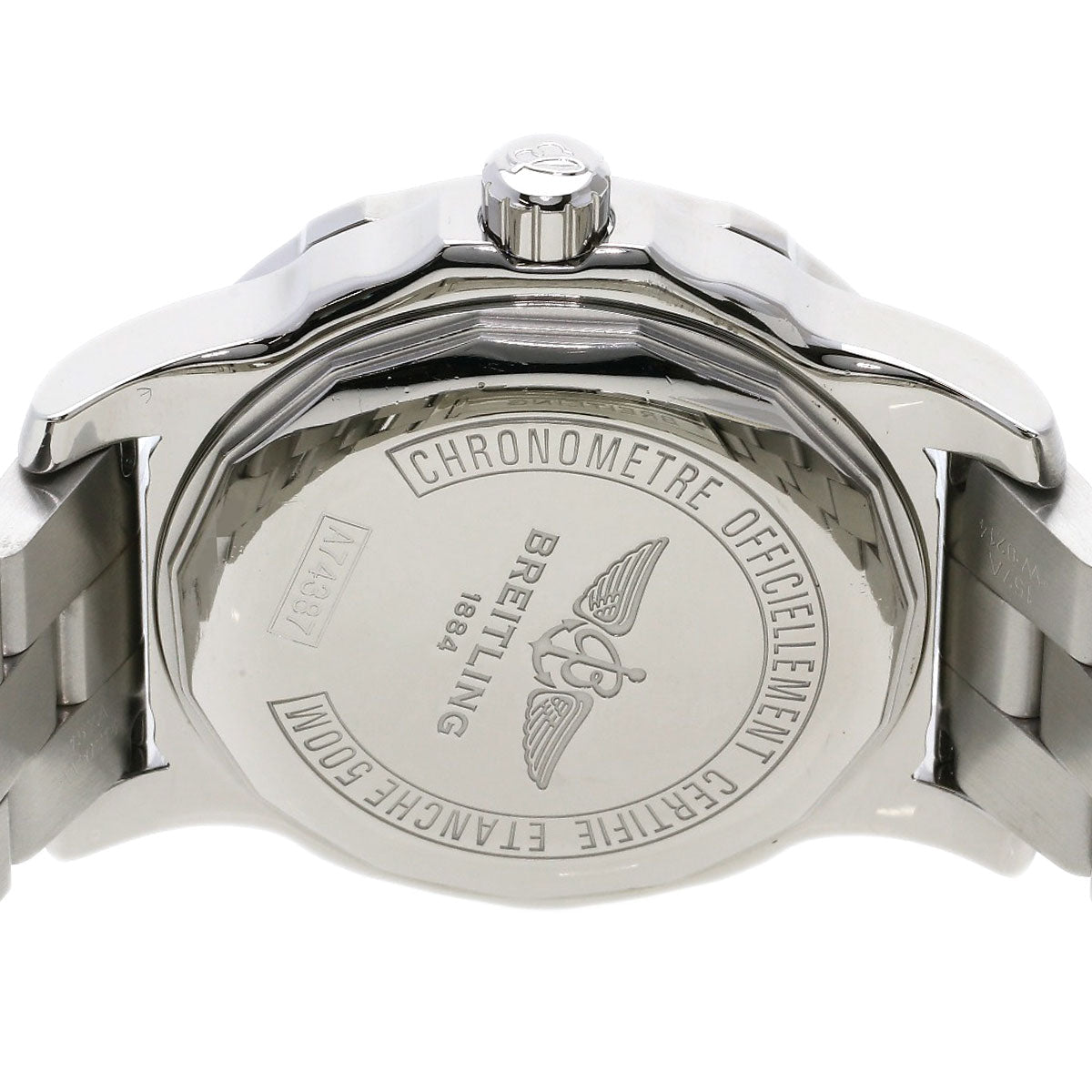 BREITLING – Colt 44 Quartz Watch – Stainless Steel Blue Dial – 100% Authentic ✨ Very Good Pre-Owned Condition ~ 31% off MSRP