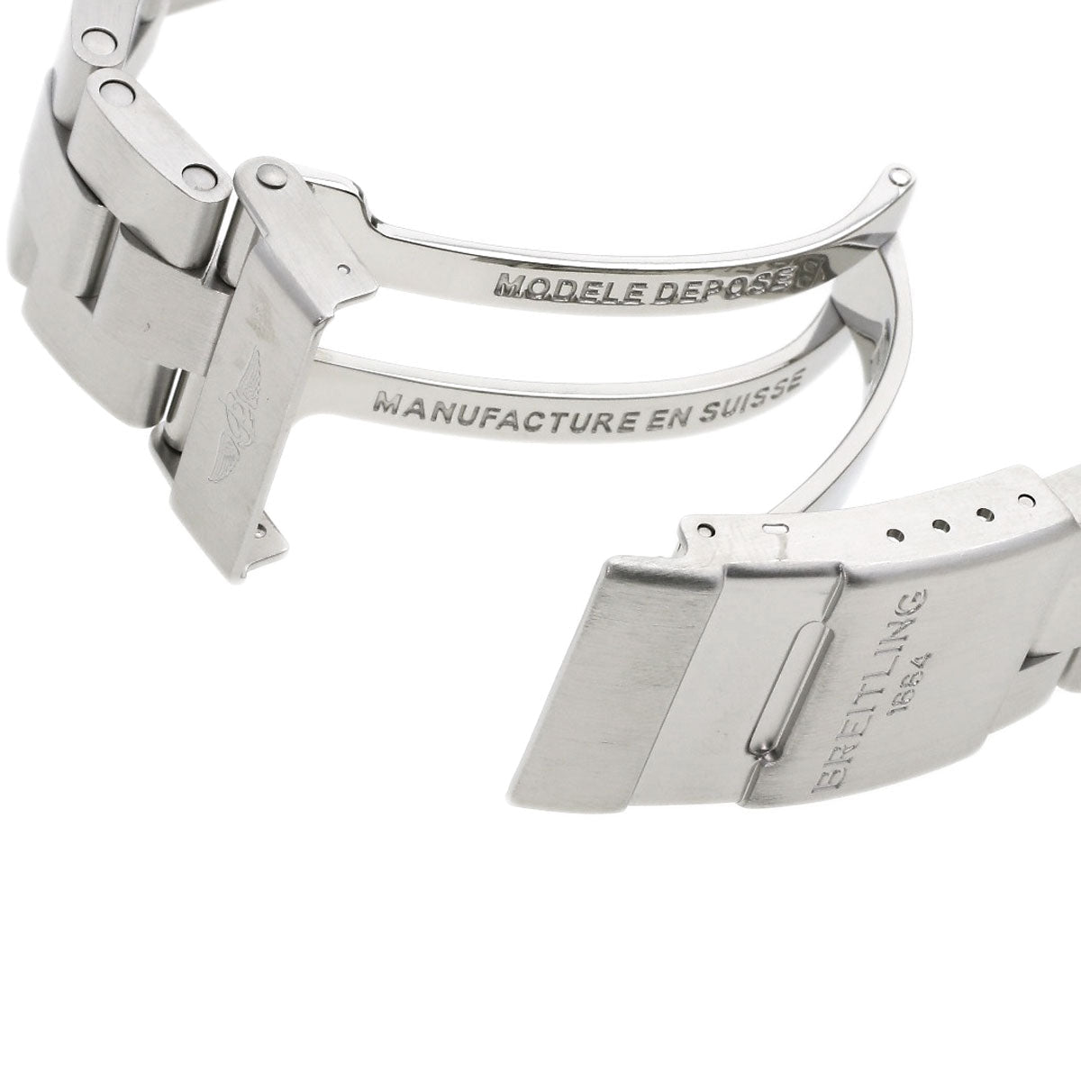 BREITLING – Colt 44 Quartz Watch – Stainless Steel Blue Dial – 100% Authentic ✨ Very Good Pre-Owned Condition ~ 31% off MSRP