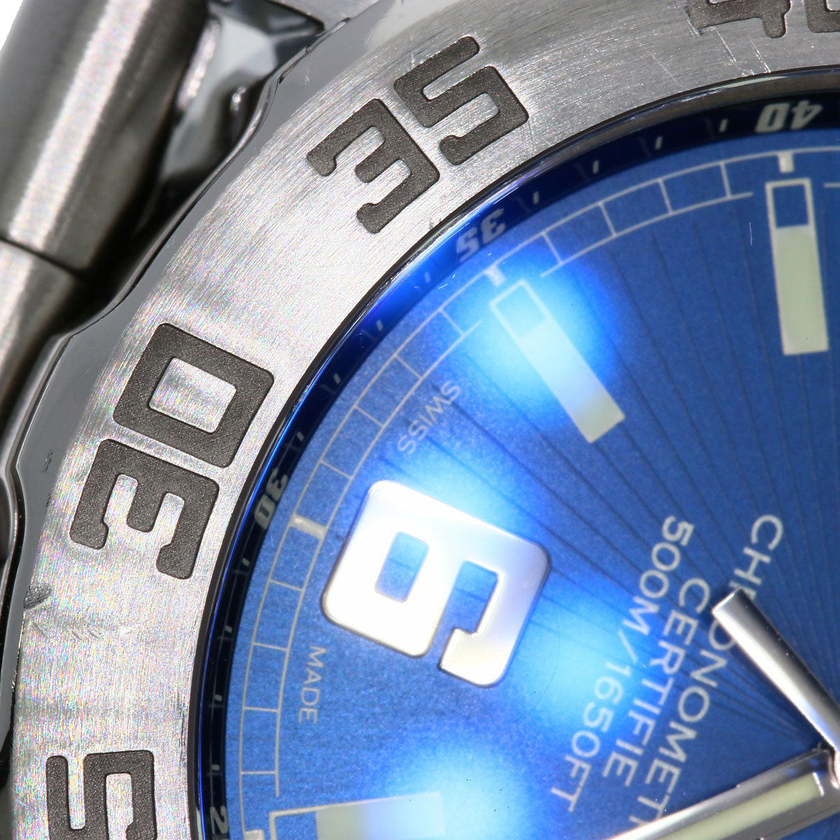 BREITLING – Colt 44 Quartz Watch – Stainless Steel Blue Dial – 100% Authentic ✨ Very Good Pre-Owned Condition ~ 31% off MSRP