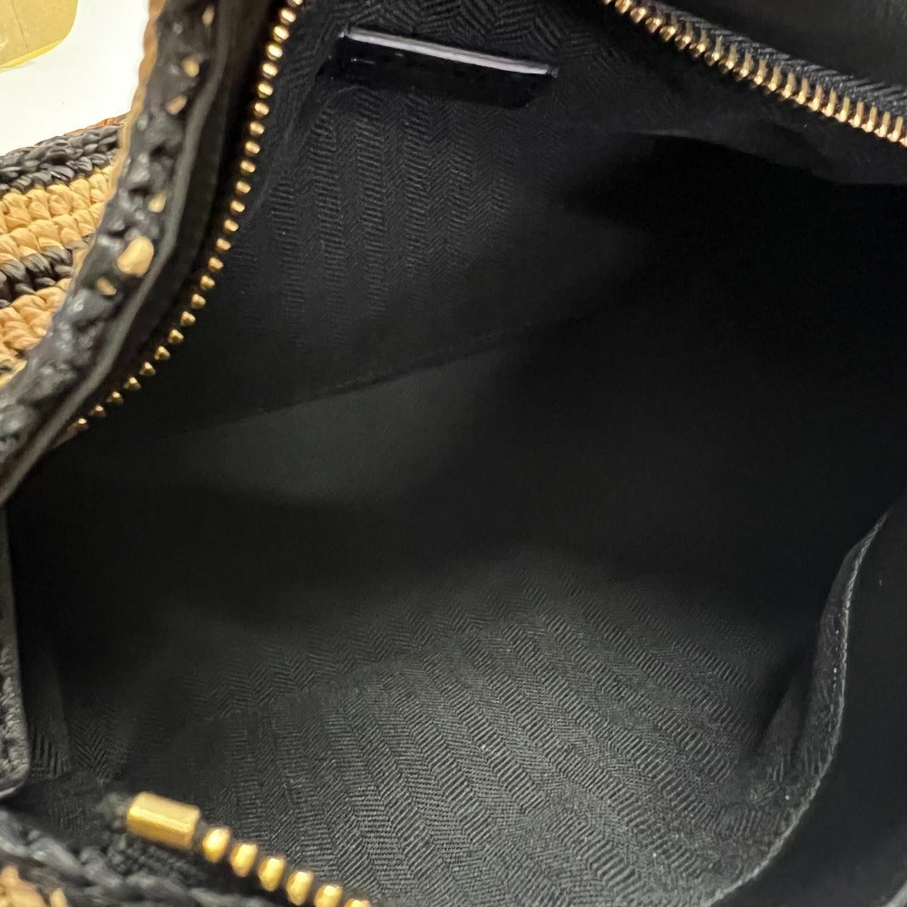 LOEWE                                                             Raffia Calfskin Puzzle Edge                            100% Authentic                                                     ✨ Previously Owned Excellent Condition ~16.15% off MSRP