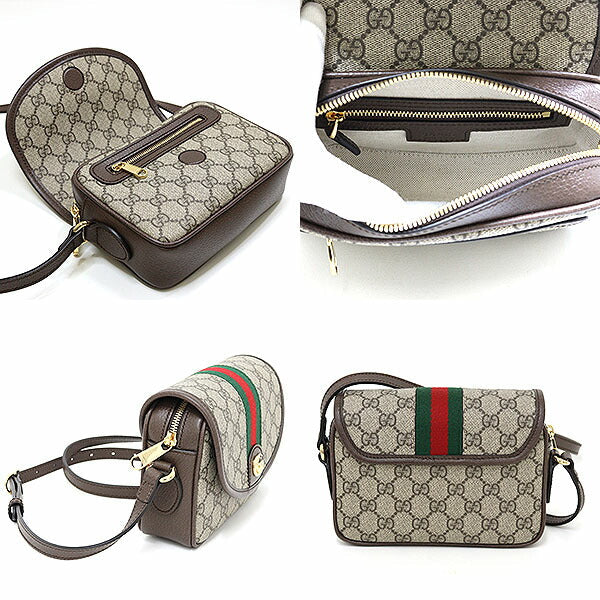 GUCCI – Ophidia GG Mini Shoulder Bag Beige GG Supreme Canvas – 100% Authentic ✨Pre-Owned Unused Condition ~29% Off MSRP
