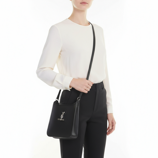 HERMÈS – Vespa TPM Shoulder Bag – Epsom Leather – □H Stamp 2004 – 100% Authentic ✨Pre-Owned SA Condition ~27% Off MSRP