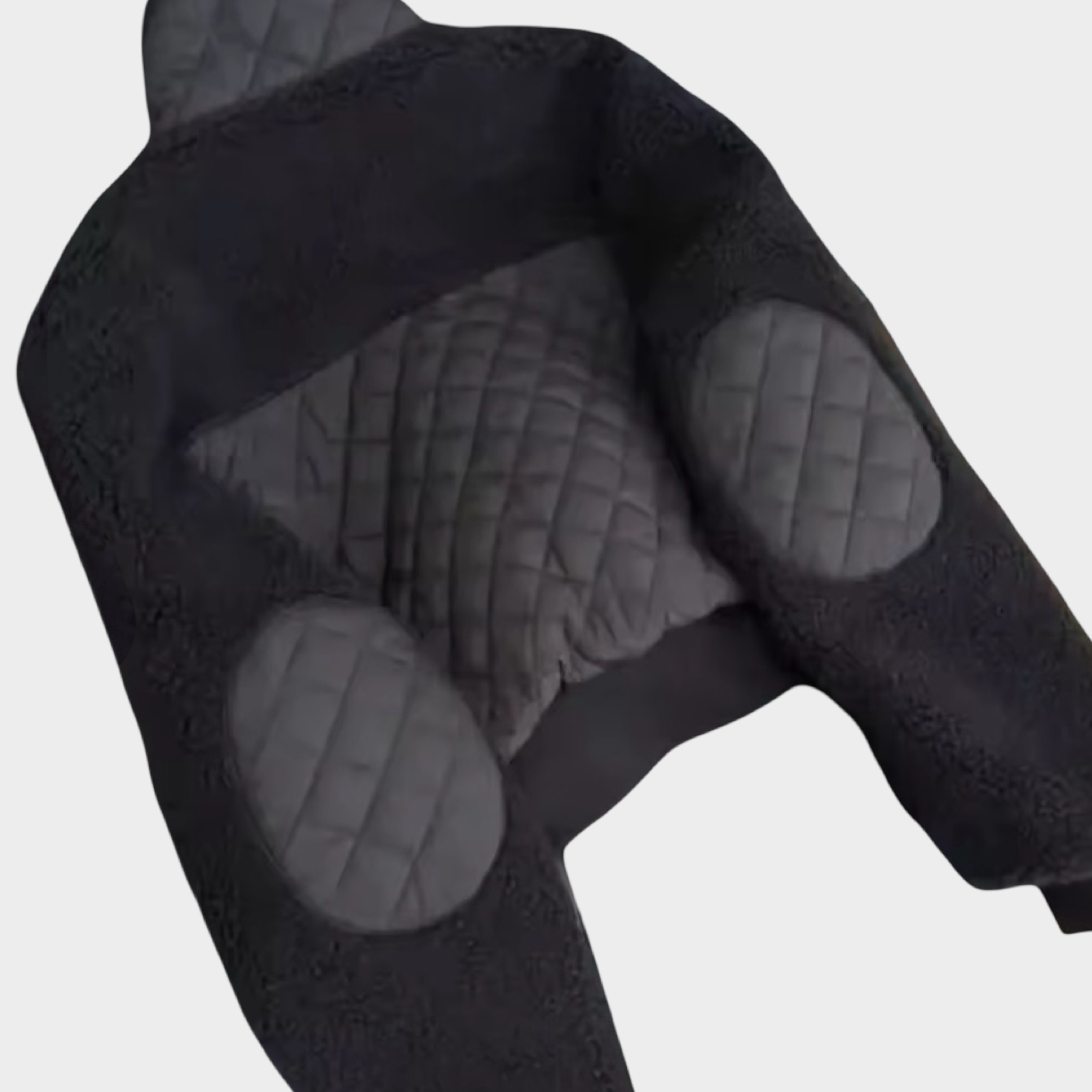 Teddy Fleece Bomber Jacket – Quilted Pocket Zip-Up Coat