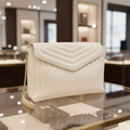 Salvatore Ferragamo One-Shoulder Leather Bag Authentic Previously Ownedl
