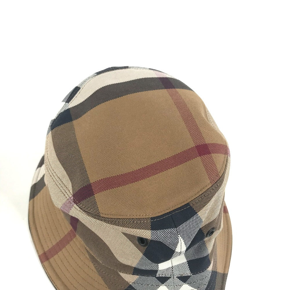 BURBERRY  Check Hat – Beige Cotton – size Small