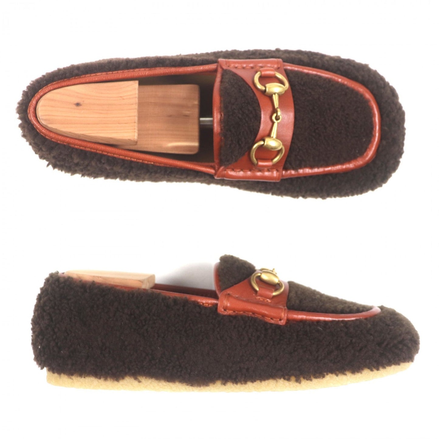 GUCCI Loafers    Boa & Leather Size 6 100% Authentic ✨ Like-New / Unused Pre-Owned Condition ~28% Off MSRP